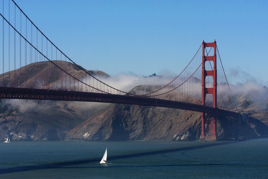 美国旧金山-金门大桥
