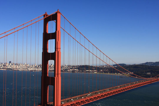 美国旧金山-金门大桥