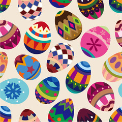 seamless Easter Egg pattern
