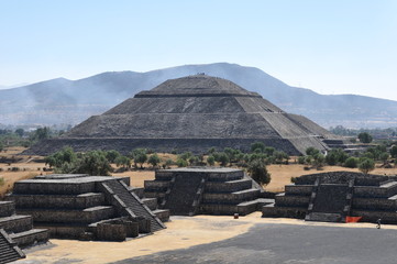 mexico teotihuacan pyramide