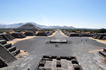 mexico teotihuacan pyramide