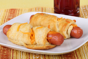 Hot Dog Roll-ups