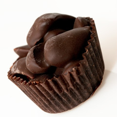 mandorle al cioccolato fondente- almonds and chocolate
