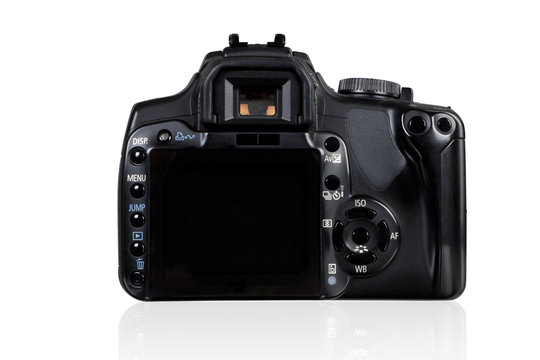 DSLR Camera - Back View