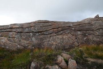 Steinformationen, Pass of the Cattle, Schottland