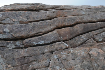 Steinformationen, Pass of the Cattle, Schottland