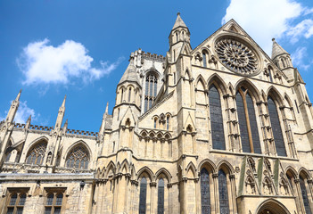 Fototapeta na wymiar Katedra w York, Yorkshire Anglia
