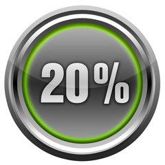 20% Button