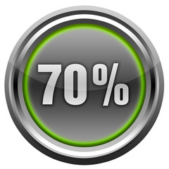 70% Button