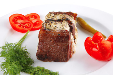 meat steak and cheese