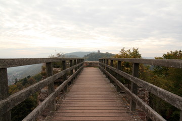 Fototapeta na wymiar Deska Krok Brücke