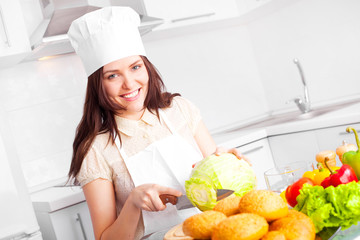 cook with vegetables