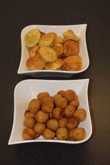 Accras et cakes salés