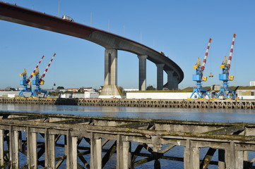 Obraz premium port de nantes