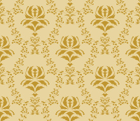 seamless damask pattern