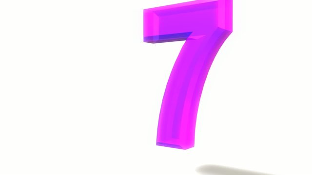 Countdown Shattered Purple