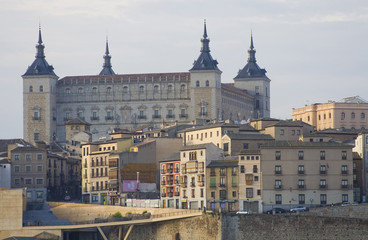 Fototapeta na wymiar Alcázar de Toledo