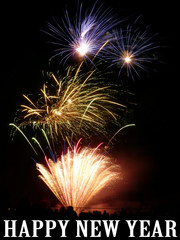 Happy New Year Fireworks