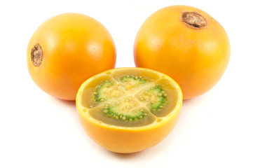 Lulo  fruit from Colombia