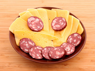 Sausage and cheese