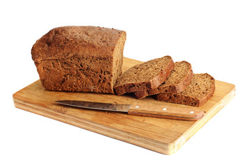 Rye sliced bread
