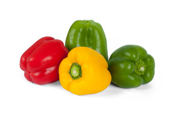 Miscellaneous colored peppers