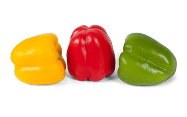 Miscellaneous colored peppers