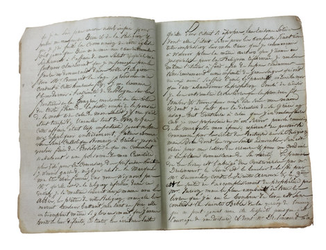 Manuscrit (fin 19eme si&egrave;cle)