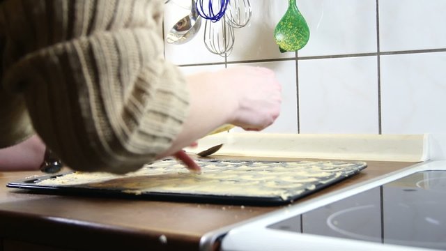 Beim Pl&auml;tzchen backen