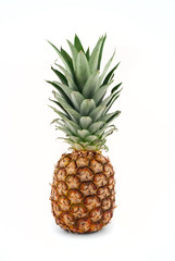 Fototapeta premium pineapple on white background