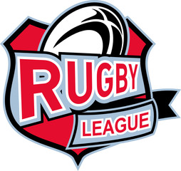 rugby league ball shield