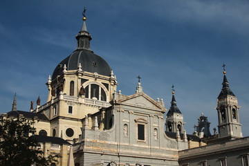 Fototapeta na wymiar cattedrale di madrid