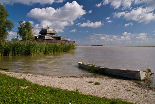 Landschaft im ungarischen Teil des Nationalpark Neusiedler See (