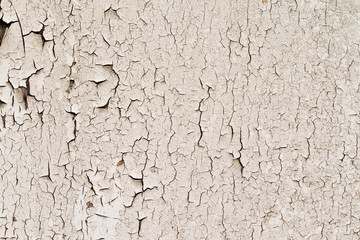 The old walls are covered with paint