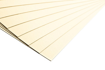 Several sheets of paper