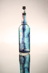 High Resolution Bottle with deliberate vingetting