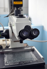 Electronic microscope