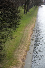 Place du Park Meuse river Liege Belgium