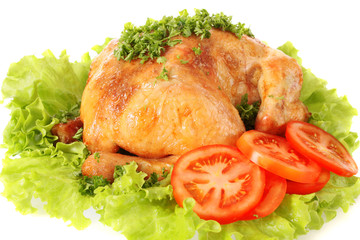 Roast chicken.