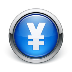 Obraz premium icône yen