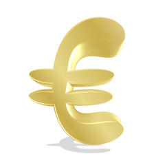 money - abstract shadow - Euro