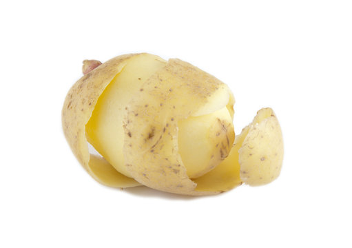 Curled potatoe shell