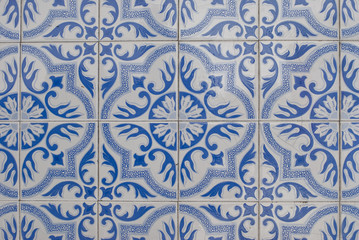 Portuguese glazed tiles