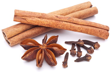 Cloves, anise and cinnamon.