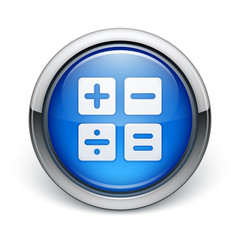 Fototapeta premium icône calculatrice