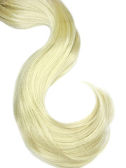 blond hair wave
