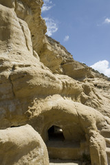 Matala caves, in roman period were used as tombs - Crete