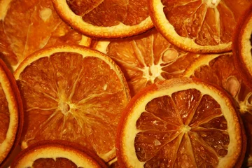 Tuinposter Plakjes fruit Sinaasappelschijfjes