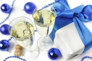 Deux flûtes de Champagne