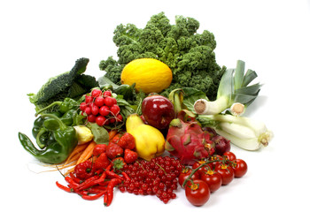 Fruits and vegetables
